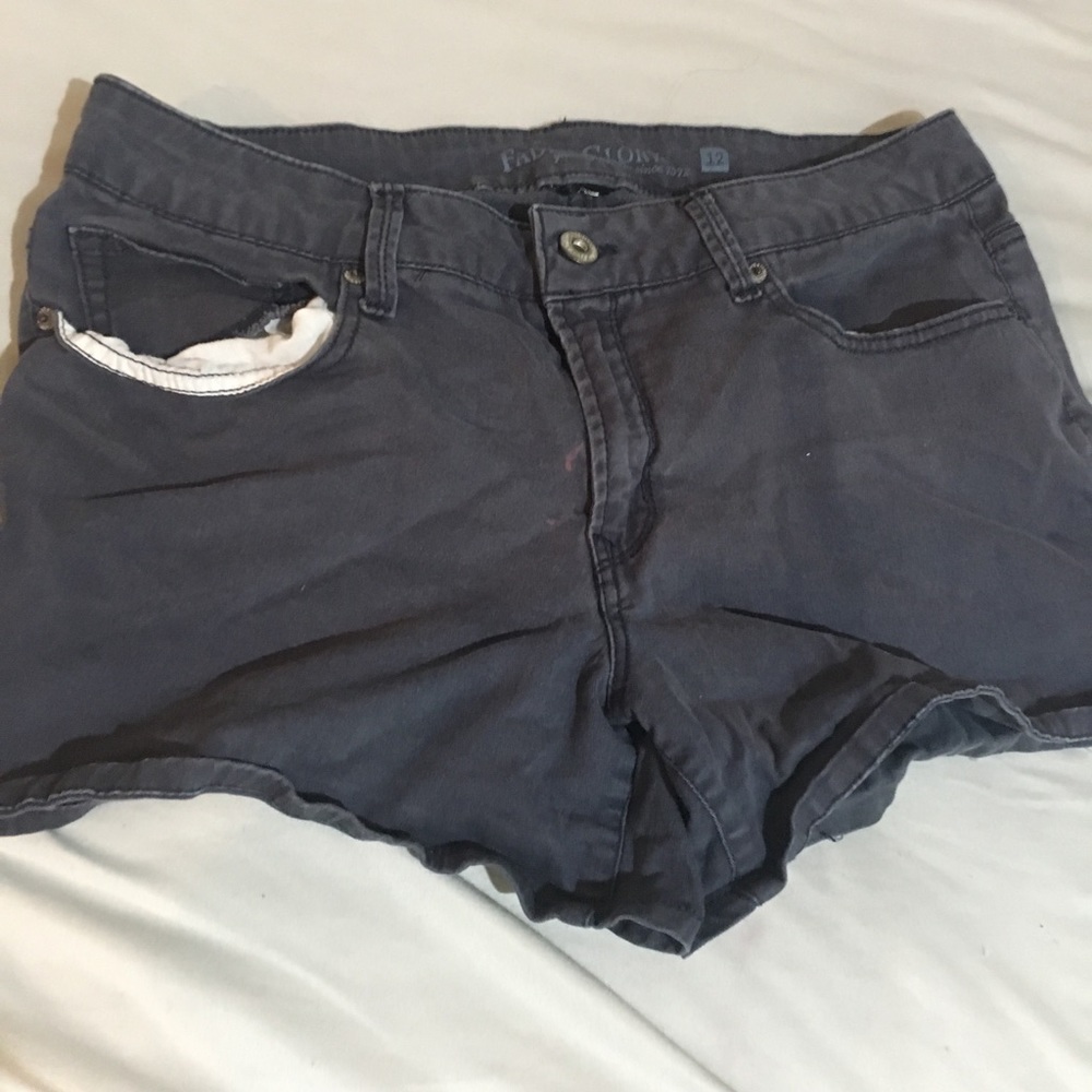 Faded glory size 12 shorts